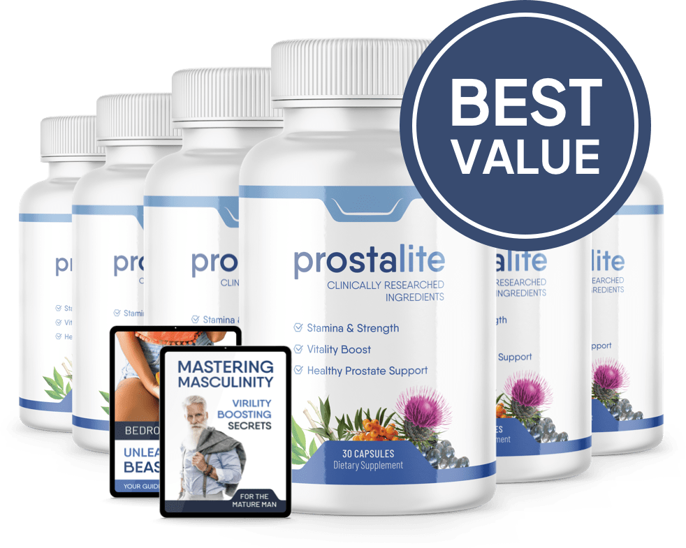 ProstaLite 6 bottles with bonuses